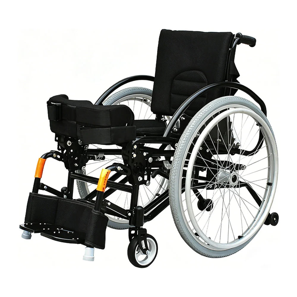 Manual Standing Wheelchair for Paraplegia | Upper-Body Operated Stand-Up Mobility Aid, 280lbs Capacity, Custom Fit